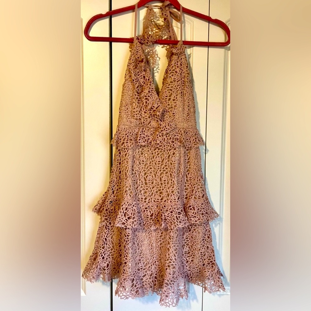 Saints + Secrets Rose Dress🍒